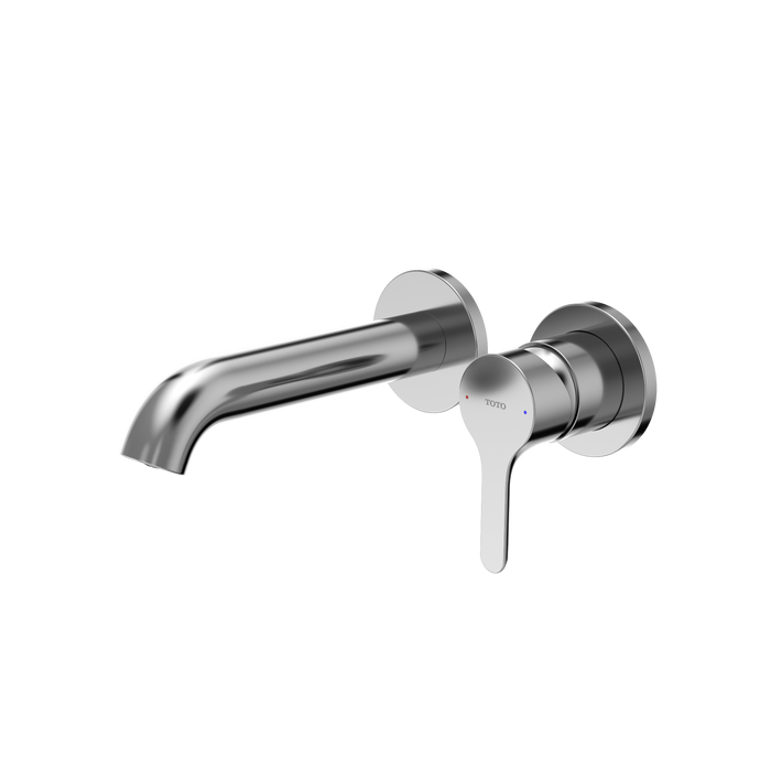 TOTO LB Series 1.2 GPM Wall-Mount Single-Handle Bathroom Sink Faucet, Polished Chrome - TLS01309U#CP