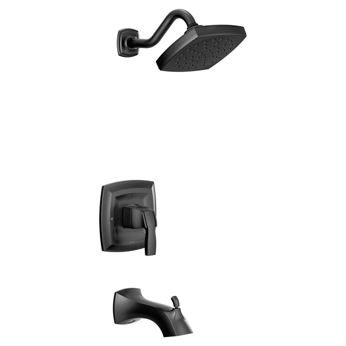 Voss Matte black M-CORE 2 series tub/shower
