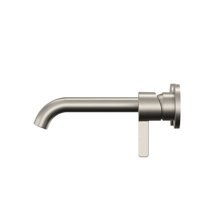 TOTO GF 1.2 GPM Wall-Mount Single-Handle Long Bathroom Faucet with COMFORT GLIDE Technology, Brushed Nickel - TLG11308U#BN