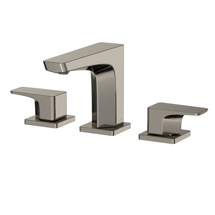 TOTO GE 1.2 GPM Two Handle Widespread Bathroom Sink Faucet, Polished Nickel