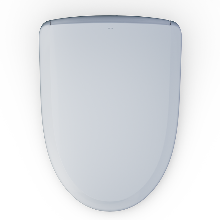 TOTO WASHLET+ S7A Electronic Bidet Toilet Seat, EWATER+ Bowl and Wand Cleaning, Auto Open and Close Classic Lid, Elongated, Cotton White
