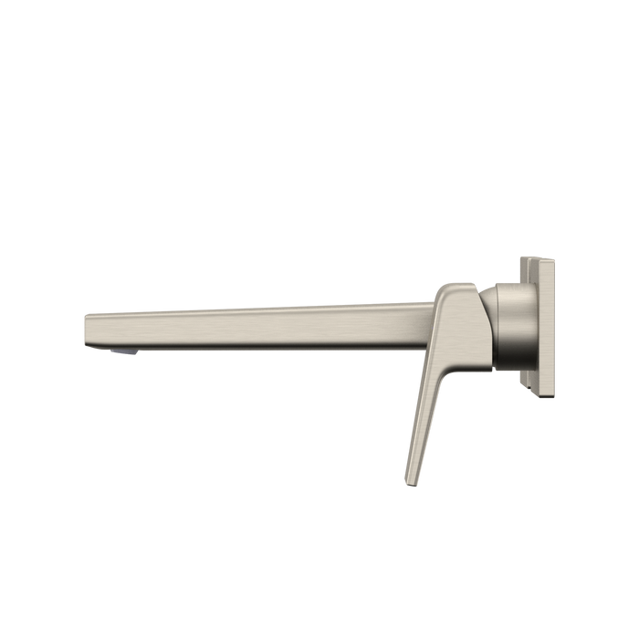 TOTO GB 1.2 GPM Wall-Mount Single-Handle Long Bathroom Faucet with COMFORT GLIDE Technology, Brushed Nickel - TLG10308U#BN