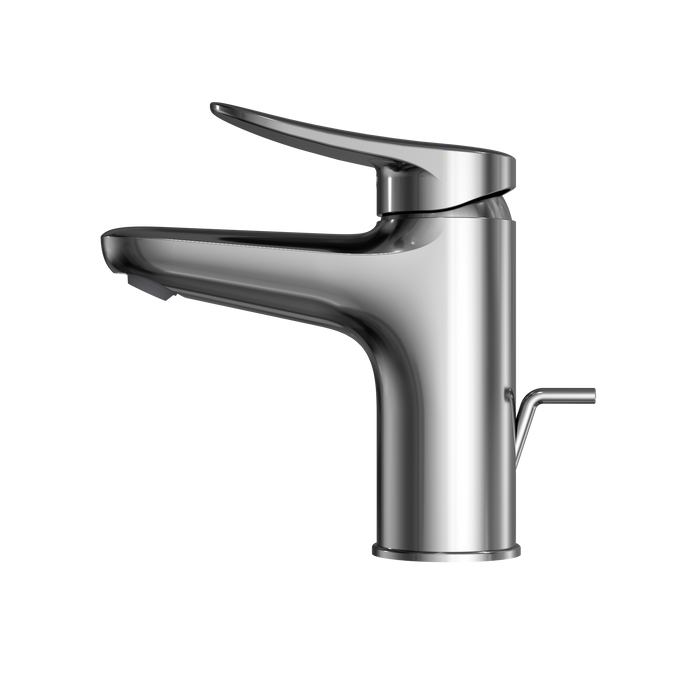 TOTO LF Series 1.2 GPM Single Handle Bathroom Sink Faucet with Drain Assembly, Polished Chrome - TLS04301U#CP