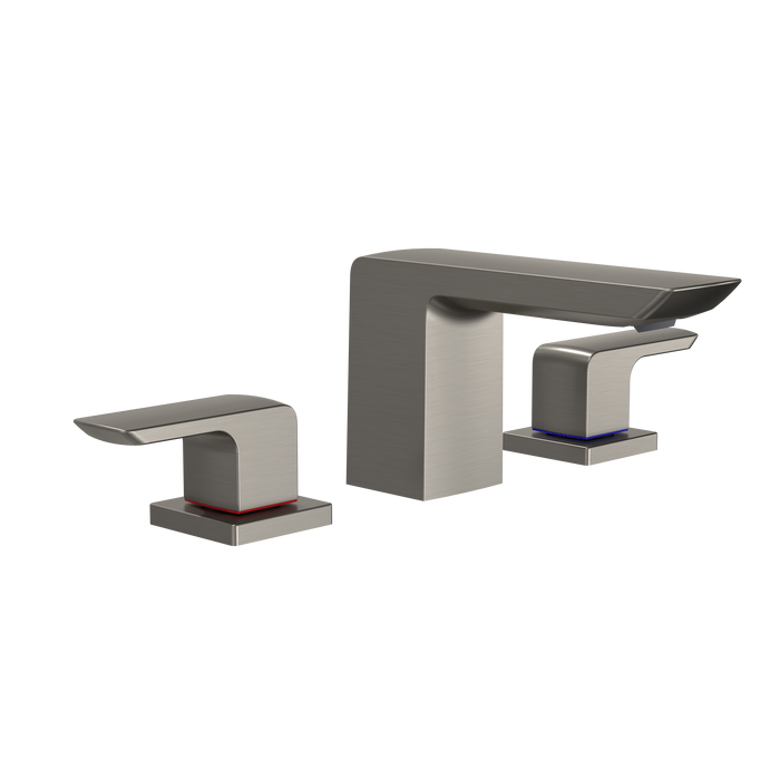 TOTO GR Series 1.2 GPM Two Handle Widespread Bathroom Sink Faucet with Drain Assembly, Brushed Nickel
