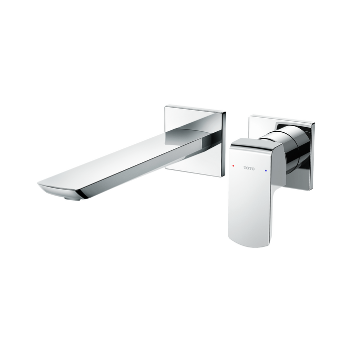 TOTO GR 1.2 GPM Wall-Mount Single-Handle Bathroom Faucet with COMFORT GLIDE Technology, Polished Chrome