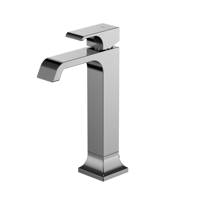 TOTO GC 1.2 GPM Single Handle Vessel Bathroom Sink Faucet with COMFORT GLIDE Technology, Polished Chrome