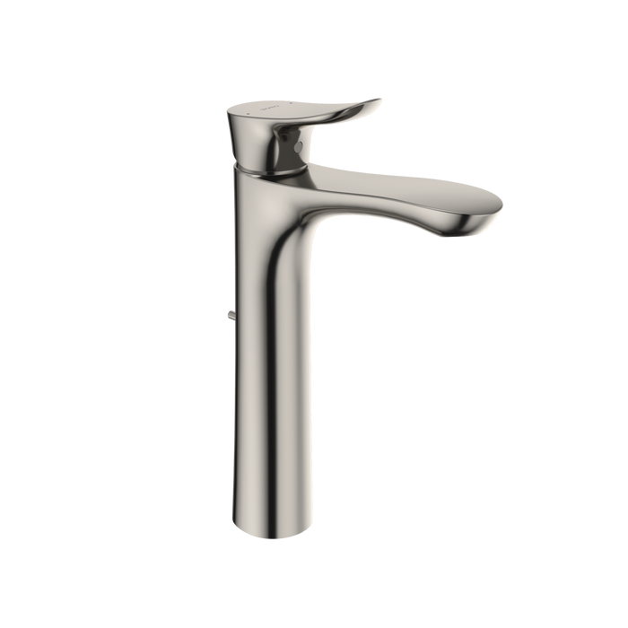 TOTO GO 1.2 GPM Single Handle Vessel Bathroom Sink Faucet with COMFORT GLIDE Technology, Polished Nickel