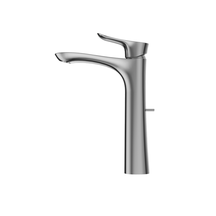 TOTO GO 1.2 GPM Single Handle Vessel Bathroom Sink Faucet with COMFORT GLIDE Technology, Polished Chrome
