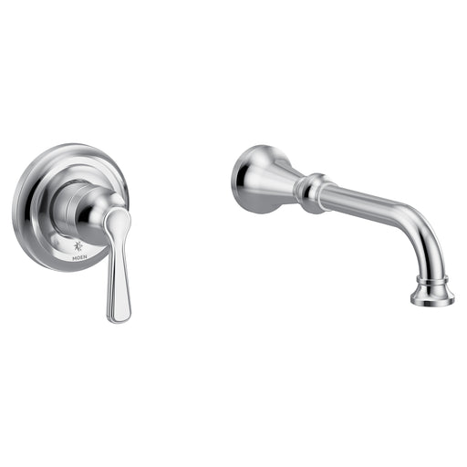 Colinet Chrome one-handle non diverter wallmount tub filler