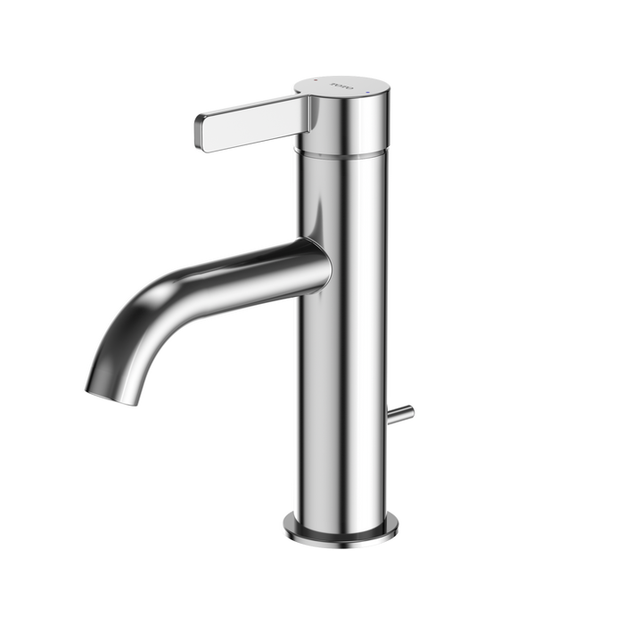 TOTO GF Series 1.2 GPM Single Handle Bathroom Sink Faucet with COMFORT GLIDE Technology and Drain Assembly, Polished Chrome - TLG11301U#CP