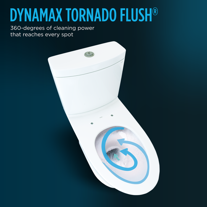 TOTO Aquia IV WASHLET+ Two-Piece Elongated Dual Flush 1.28 and 0.9 GPF Toilet with CEFIONTECT, Cotton White