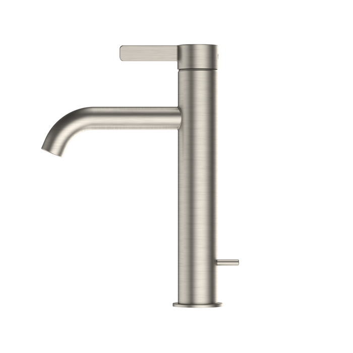 TOTO GF 1.2 GPM Single Handle Semi-Vessel Bathroom Sink Faucet with COMFORT GLIDE Technology, Brushed Nickel - TLG11303U#BN