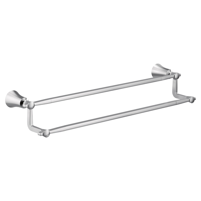 Flara 24 in Double Towel Bar