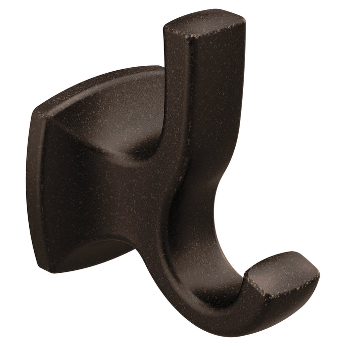 Voss Oil rubbed bronze Double Robe Hook