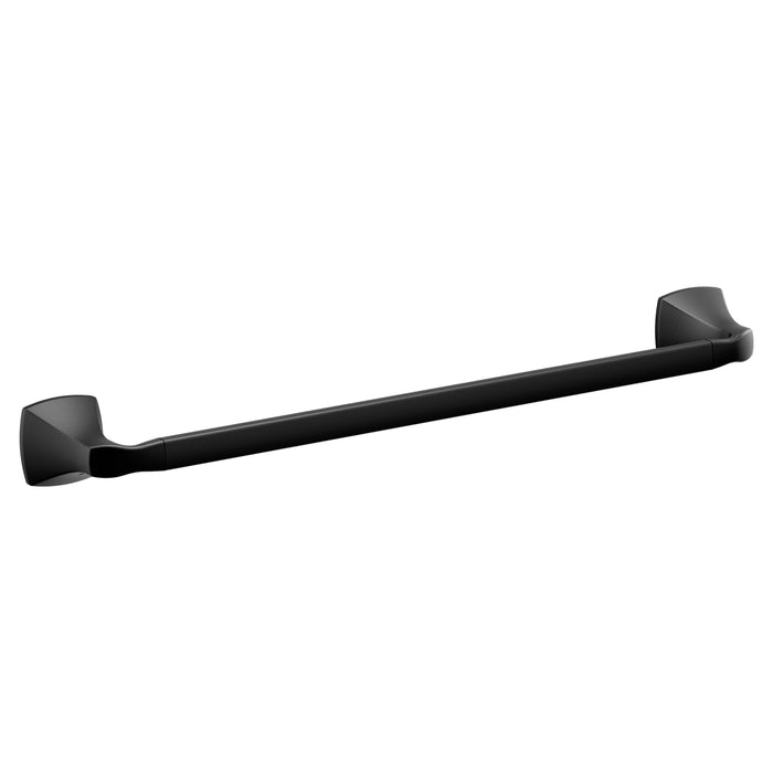 Voss Matte black 18" towel bar