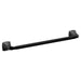 Voss Matte black 18" towel bar