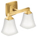 Voss Brushed gold Bath Light