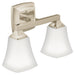 Voss Polished nickel Bath Light