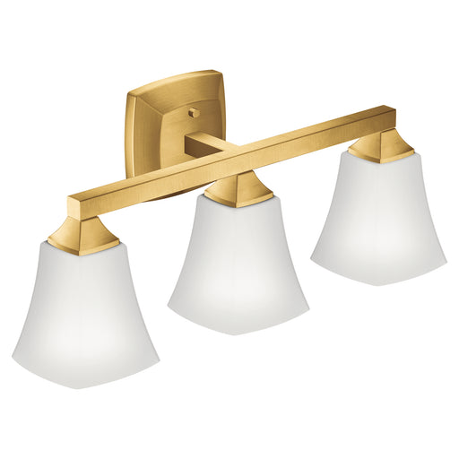 Voss Brushed gold Bath Light