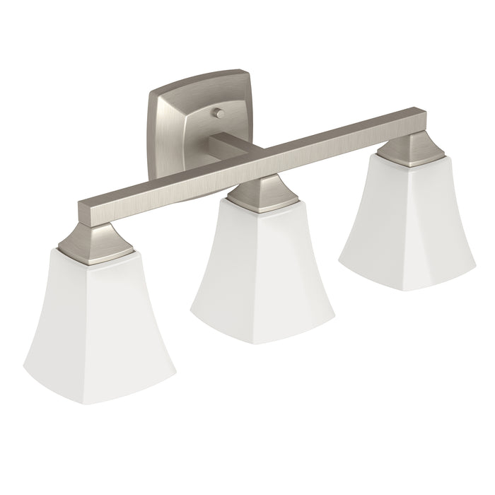 Voss Brushed nickel Bath Light