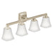 Voss Polished nickel Bath Light