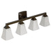 Voss Oil rubbed bronze Bath Light