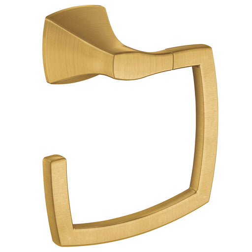 Voss Brushed gold Towel Ring