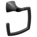 Voss Matte black towel ring