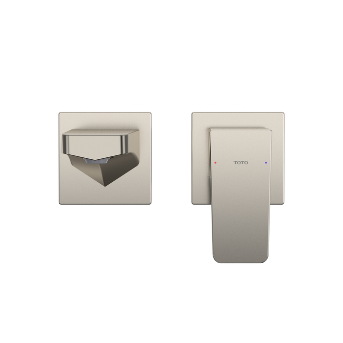 TOTO GE 1.2 GPM Wall-Mount Single-Handle Bathroom Faucet with COMFORT GLIDE Technology, Polished Nickel
