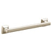Voss Polished nickel 12" Designer Grab Bar