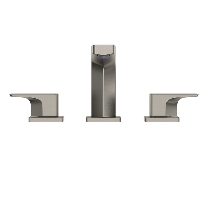 TOTO GE 1.2 GPM Two Handle Widespread Bathroom Sink Faucet, Brushed Nickel