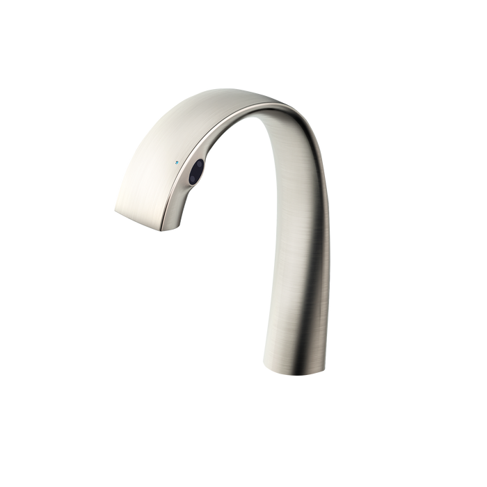 TOTO ZN 1.1 GPM Electronic Touchless Bathroom Faucet with SOFT FLOW and SAFETY THERMO Technology, Brushed Nickel - TLP01701U#BN