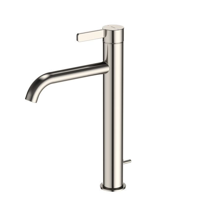 TOTO GF 1.2 GPM Single Handle Vessel Bathroom Sink Faucet with COMFORT GLIDE Technology, Polished Nickel - TLG11305U#PN