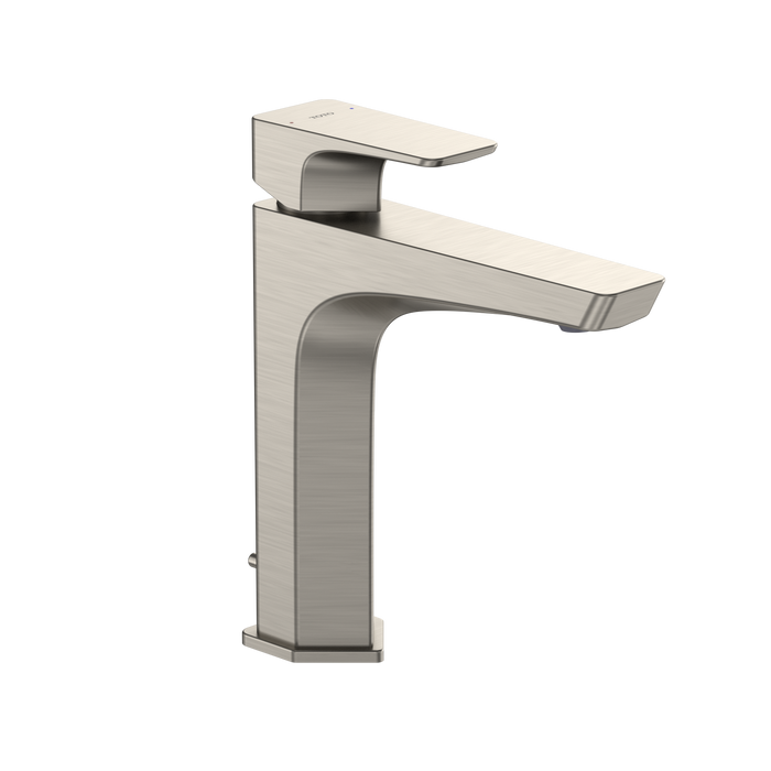 TOTO GE 1.2 GPM Single Handle Semi-Vessel Bathroom Sink Faucet with COMFORT GLIDE Technology, Brushed Nickel