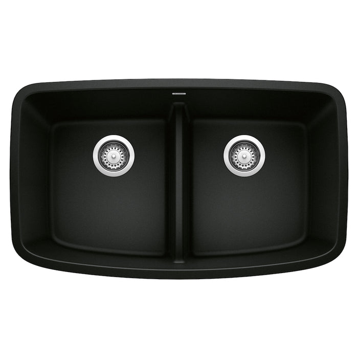 Valea Equal Double Bowl Kitchen Sink with Low Divide