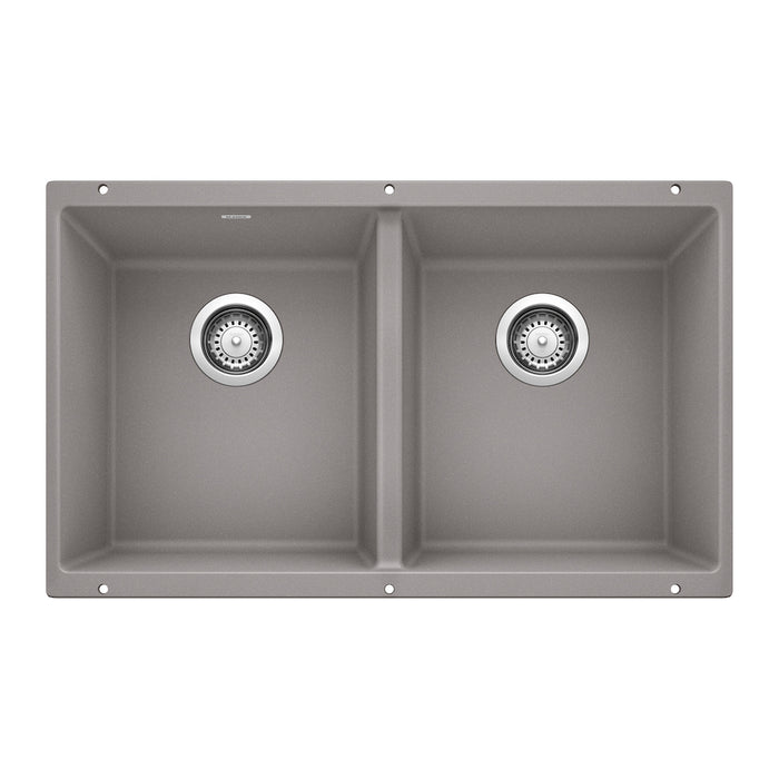 Precis Equal Double Bowl Kitchen Sink