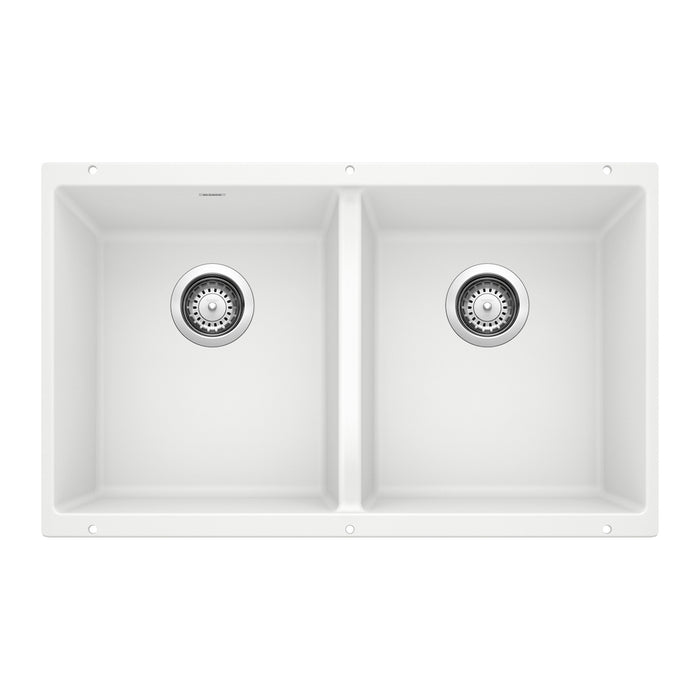 Precis Equal Double Bowl Kitchen Sink