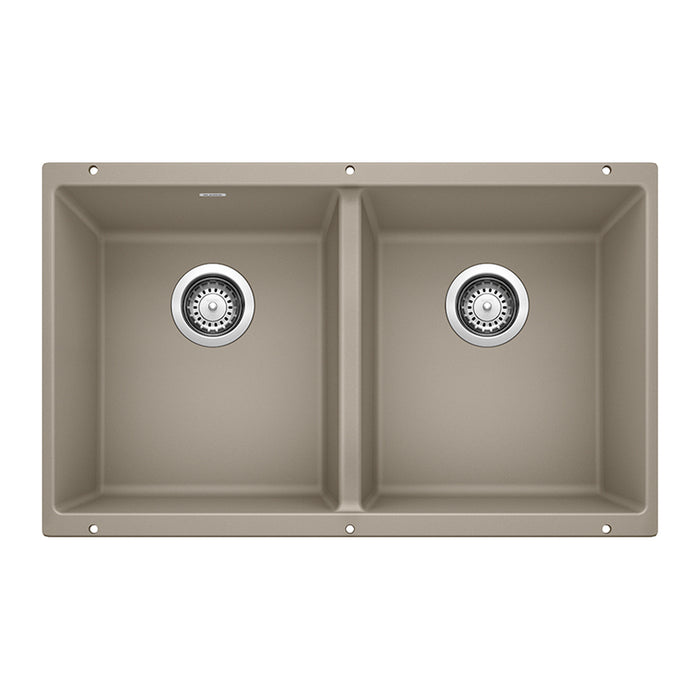 Precis Equal Double Bowl Kitchen Sink