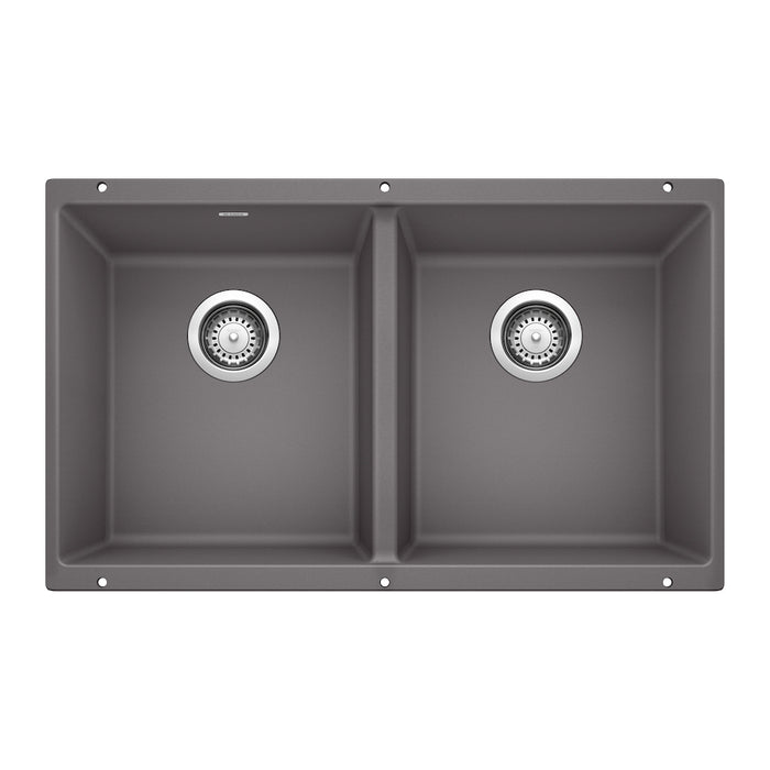 Precis Equal Double Bowl Kitchen Sink