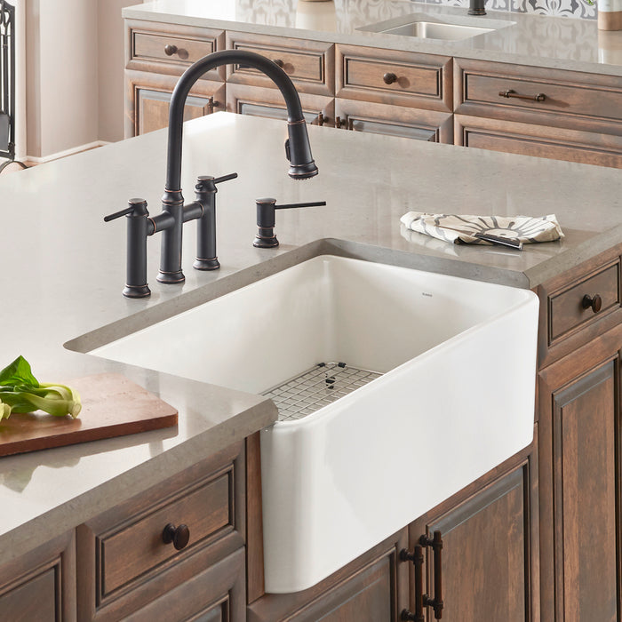 Cerana 33" Apron Single Bowl Farmhouse Sink